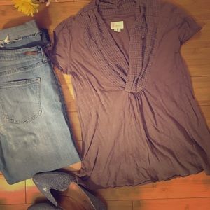 Deletta Anthropologie Top